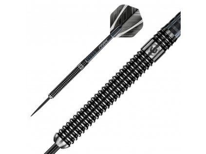 Šipky Winmau steel BLACK OUT 22g, 90% wolfram