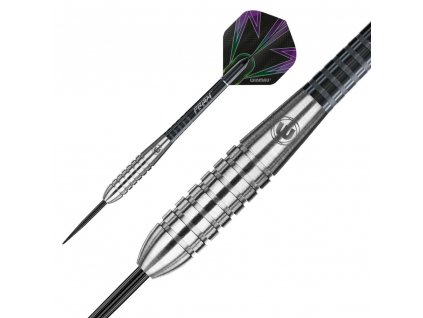 Šipky Winmau steel Foxfire 26g, 80% wolfram