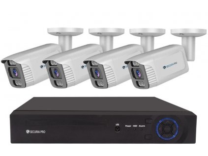 Securia Pro kamerový systém NVR4CHV5S-W smart, bílý