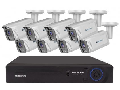 Securia Pro kamerový systém NVR8CHV5S-W smart, bílý