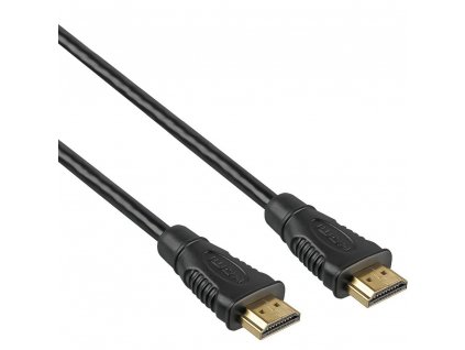 Kabel propojovací HDMI 1.4 s Ethernetem HDMI (M) - HDMI (M), zlacené konektory, 7m