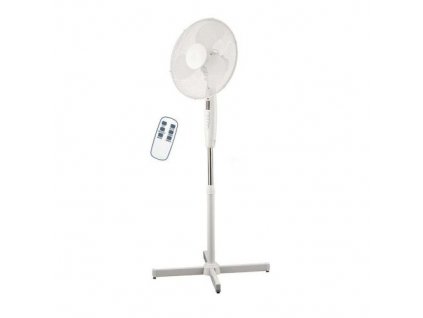 Elit Fan with Remote FR-16W 16 Inch (40cm) Stand Fan, Timer 7.5 hours, 3 Fan speed, 3 Wind mode White EU