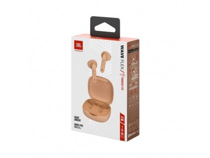 JBL Wave Flex TWS Bluetooth Wireless In-Ear Earbuds Beige EU