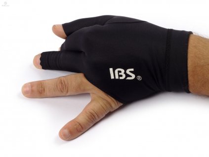 Kulečníková rukavice IBS Professional černá, univerzální velikost