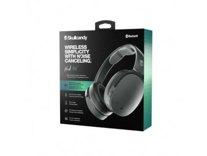 Skullcandy Hesh Bluetooth Wireless Over-ear Headphones, BT 5.0, ANC, Rapid Charge, Black EU