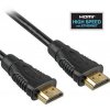 Kabel propojovací HDMI 1.4 s Ethernetem HDMI (M) - HDMI (M), zlacené konektory, 5m