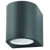 Svítidlo Nova Luce NERO R WALL GREY nástěnné, IP 54, GU10