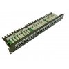 Patch panel LEXI-Net FTP cat.5e 24p. 1U Black