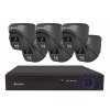 Securia Pro kamerový systém NVR6CHV5S-B DOME smart, černý