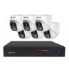 Securia Pro kamerový systém NVR6CHV5S-W DOME smart, bílý
