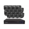 Securia Pro kamerový systém NVR16CHV5S-B DOME smart, černý