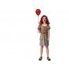 Karnevalový kostým Strašidelný klaun, 120 - 130 cm