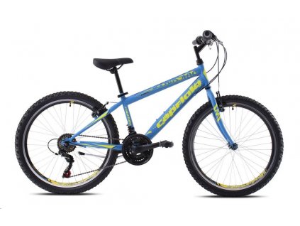 Horský bicykel Capriolo RAPID 24"/18HT žluto-modré