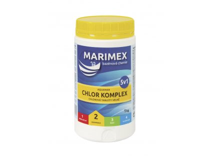 Bazénová chémia Marimex Chlor komplex 5v1 1 kg