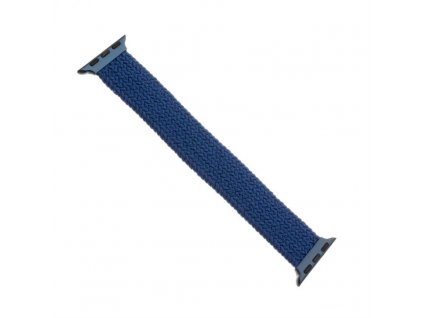 Remienok FIXED Nylon Strap elastický nylonový pre Apple Watch 42/44mm, veľkosť S, modrý