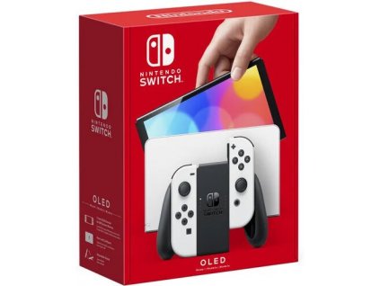 Herná konzola Nintendo Switch, White Joy-Con (OLED)