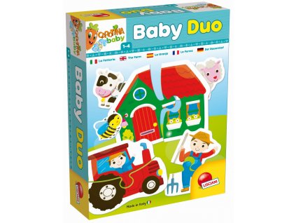 Puzzle Liscianigioch carotina Baby Duo - Farma