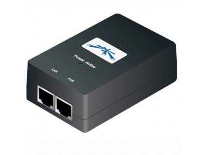 POE Ubiquiti Networks POE-48-24W-G Gigabit, napájení 48V, 0,5A /24W/ , pro UAP-Pro, RocketM5Ti, vč. kabelu