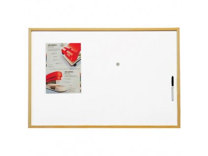 Tabule Classic magnetická Eco board 40 x 60 cm, lakovaný povrch, drevený rám