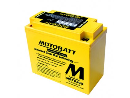 Batéria Motobatt MBTX20U 21 Ah, 12 V, 4 vývody)