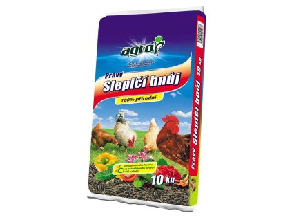 Hnojivo Agro Pravý slepačí hnoj 10 kg