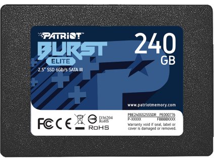 SSD disk Patriot Burst Elite 2,5" 240GB, SATA III