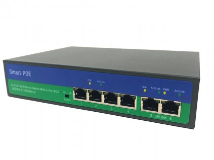 Securia Pro PoE Switch 4CH +2CH N2042P