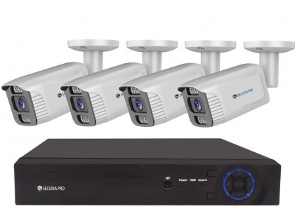 Securia Pro IP kamerový systém NVR4CHV4S-W smart, biely