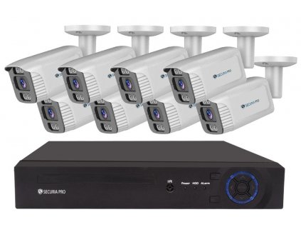 Securia Pro kamerový systém NVR8CHV8S-W smart, biely