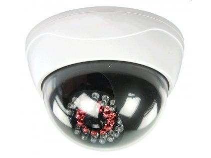 Atrapa Nedis CCTV DOME kamery s 25 IR LED