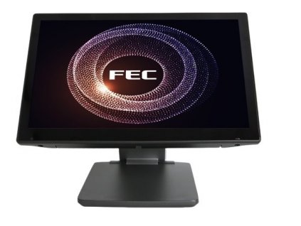 Dotykový monitor FEC XM-3015 15" LED LCD, PCAP, USB, VGA/HDMI, bez rámčeka, stojan XPPC, čierno-strieborný