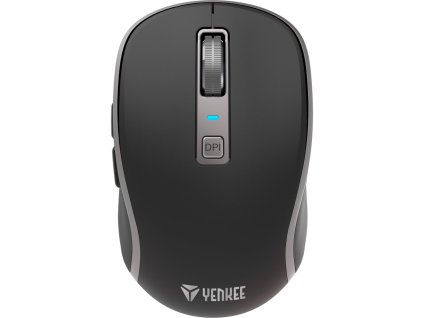 Myš Yenkee NOBLE YMS 2085BK Dual mode WL, optická, bezdrôtová, dobíjacia, 2400 DPI, čierna