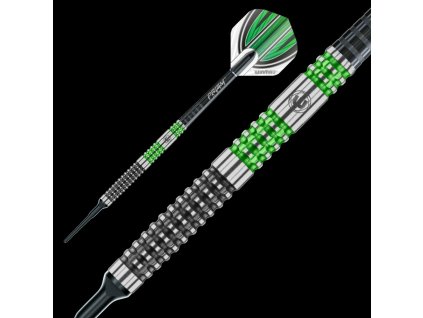 Šípky Winmau soft Daryl Gurney 20g, 90% wolfram