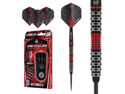 Šípky Winmau steel Joe Cullen Special Edition 22g, 90% wolfram