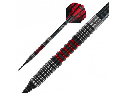 Šípky Winmau soft Joe Cullen 22g, 90% wolfram