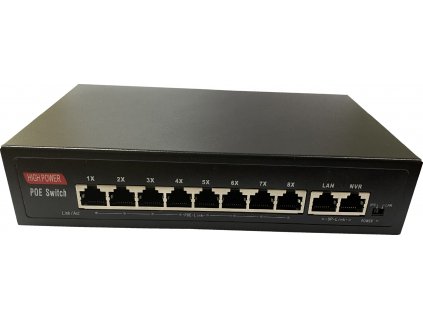 Securia Pro PoE Switch 8CH +2CH N3082P