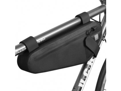 SAHOO Bicycle Bag Road Bicycle Middle Frame Bag, vodeodolné, 2L, čierna