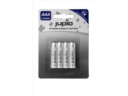 Batéria Jupio Lithium Batteries 4ks (AAA mikrotužkové)