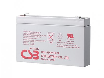 Batéria Avacom CSB 6V 9Ah olověný akumulátor HighRate (12 let) F2