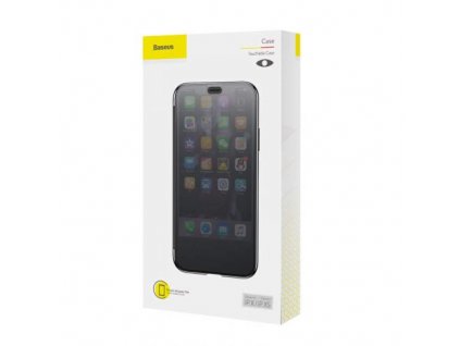 Baseus iPhone Xs case Touchable čierna (WIAPIPH58-TS01)