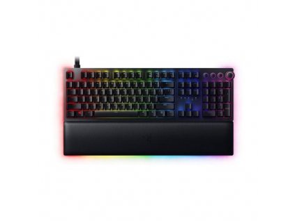 Razer Huntsman V2 Keyboard (QWERTY), Red Switch, RGB, čierna EU (RZ03-03930100-R3M1)