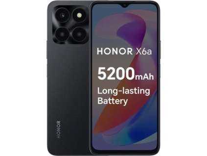 Honor X6a Dual SIM 4GB RAM 128GB Midnight čierna EU