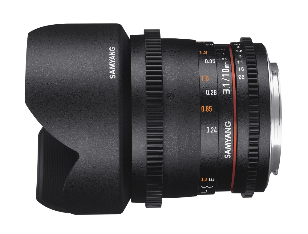 Objektív Samyang MF 10mm T3.1 CSII VDSLR APS-C Sony E