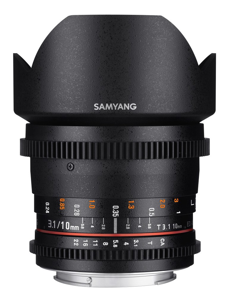 Objektív Samyang MF 10mm T3.1 CSII VDSLR APS-C Sony E