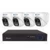 Securia Pro IP kamerový systém NVR4CHV5S-W DOME smart, biely
