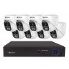 Securia Pro IP kamerový systém NVR8CHV5S-W DOME smart, čierny