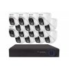 Securia Pro kamerový systém NVR16CHV4S-W DOME smart, biely