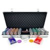 Atomia Poker set Star 500 ks, 13,5g keramické očíslované žetóny, hliníkový kufrík