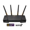 WiFi router Asus TUF-AX3000 V2 WiFi 6, 4x GLan, 1x GWan, USB, 2,4/5GHz, AiMesh