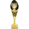 Atomia Šípkarská trofej - terč a šípka, 34,5 cm vysoká